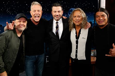 Metallica master of puppets jimmy kimmel - Video still. (hennemusic) Metallica mastered puppets on the April 12 episode of ABC-TV's Jimmy Kimmel Live. The third night of a week-long residency on the late night program saw the band deliver ...